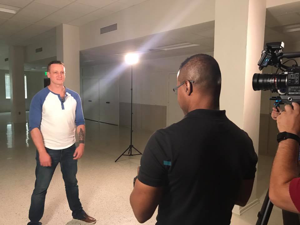 Filming the HHSC PSA